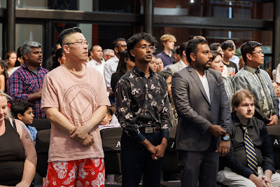 Photo from the HCC NZ Citizenship Ceremony (Afternoon) held in The Atrium, Wintec/Te Pukenga, Hamilton, Waikato, New Zealand at 3:30pm on Monday, 12 February, 2024. Photo: Mike Walen / KeyImagery Photography. Copyright: © Hamilton City Council.