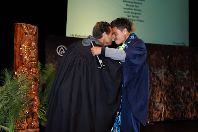 Photo from the TWoA Whirikoka 2023 Graduation (Gisborne), held at the War Memorial Theatre, Gisborne, East Coast, New Zealand on Wednesday 5 April, 2023. Photo by Mike Walen / KeyImagery Photography. Copyright: © Te Wānanga o Aotearoa.