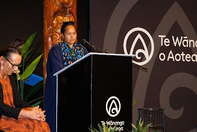 Photo from Ceremony 1 of the TWoA Tāmaki Makaurau 2025 Graduations (May 2025) held at the Mangere Arts Centre in Auckland, New Zealand on Monday, 26 May, 2025. Photo by Mike Walen / KeyImagery Photography. Copyright: © 2025 Te Wānanga o Aotearoa.