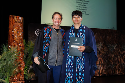Photo from the TWoA Whirikoka 2023 Graduation (Gisborne), held at the War Memorial Theatre, Gisborne, East Coast, New Zealand on Wednesday 5 April, 2023. Photo by Mike Walen / KeyImagery Photography. Copyright: © Te Wānanga o Aotearoa.