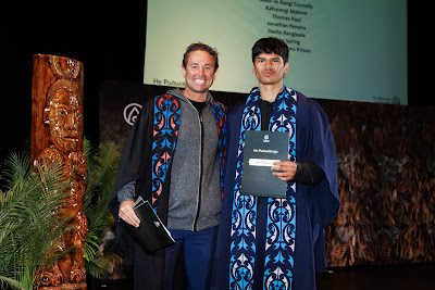 Photo from the TWoA Whirikoka 2023 Graduation (Gisborne), held at the War Memorial Theatre, Gisborne, East Coast, New Zealand on Wednesday 5 April, 2023. Photo by Mike Walen / KeyImagery Photography. Copyright: © Te Wānanga o Aotearoa.