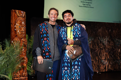 Photo from the TWoA Whirikoka 2023 Graduation (Gisborne), held at the War Memorial Theatre, Gisborne, East Coast, New Zealand on Wednesday 5 April, 2023. Photo by Mike Walen / KeyImagery Photography. Copyright: © Te Wānanga o Aotearoa.