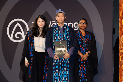 Photo from Ceremony 4 of the TWoA Tāmaki Makaurau 2025 Graduations (May 2025) held at the Mangere Arts Centre in Auckland, New Zealand on Tuesday, 27 May, 2025. Photo by Mike Walen / KeyImagery Photography. Copyright: © 2025 Te Wānanga o Aotearoa.