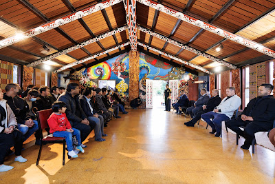 Photo from the Te Wiki o Maanaki Community Powhiri event held at Kirikiriroa Marae in Hamilton, Waikato, New Zealand. Taken: Saturday, 10 September 2022. Photography: Mike Walen / KeyImagery Photography. Copyright: © Hamilton City Council.