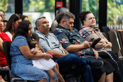 Photo from the HCC NZ Citizenship Ceremony (Afternoon) held in The Atrium, Wintec/Te Pukenga, Hamilton, Waikato, New Zealand at 3:30pm on Monday, 12 February, 2024. Photo: Mike Walen / KeyImagery Photography. Copyright: © Hamilton City Council.