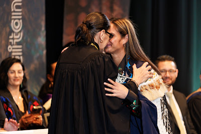 Photo from the TWoA Tāmaki Makaurau 2023 Graduations (Ceremony 4 @ 10am), held at the Due Drop Events Centre, Manukau, Auckland, New Zealand on Thursday, 8 June, 2023. Photo: Mike Walen / KeyImagery Photography. Copyright: © Te Wānanga o Aotearoa.