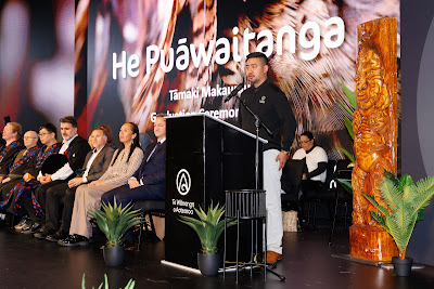 Photo from Ceremony 3 of the TWoA Tāmaki Makaurau 2025 Graduations (May 2025) held at the Mangere Arts Centre in Auckland, New Zealand on Tuesdday, 27 May, 2025. Photo by Mike Walen / KeyImagery Photography. Copyright: © 2025 Te Wānanga o Aotearoa.