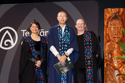 Photo from Ceremony 4 of the TWoA Tāmaki Makaurau 2025 Graduations (May 2025) held at the Mangere Arts Centre in Auckland, New Zealand on Tuesday, 27 May, 2025. Photo by Mike Walen / KeyImagery Photography. Copyright: © 2025 Te Wānanga o Aotearoa.