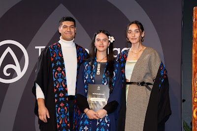 Photo from Ceremony 2 of the TWoA Tāmaki Makaurau 2025 Graduations (May 2025) held at the Mangere Arts Centre in Auckland, New Zealand on Monday, 26 May, 2025. Photo by Mike Walen / KeyImagery Photography. Copyright: © 2025 Te Wānanga o Aotearoa.