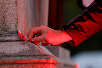 Photo from the Anzac Dawn Parade/Service held at Memorial Park, Hamilton, New Zealand. Taken: Sunday, 25 April 2021. Photo: Mike Walen / KeyImagery Photography. Copyright: © Hamilton City Council.