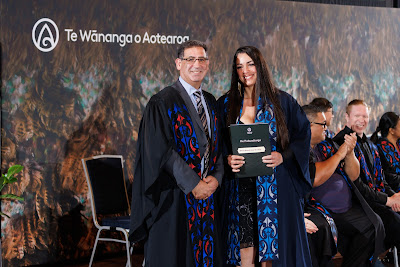 Photo from the TWoA Tāmaki Makaurau 2023 November Graduations (Ceremony 2 @ 6pm), held at the Due Drop Events Centre, Manukau, Auckland, New Zealand on Tuesday, 28 November, 2023. Photo: Mike Walen / KeyImagery Photography. Copyright: © Te Wānanga o Aotearoa.