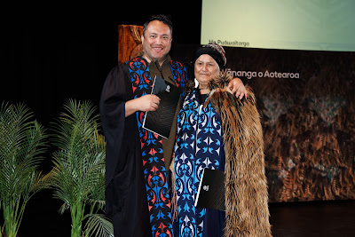 Photo from the TWoA Whirikoka 2023 Graduation (Gisborne), held at the War Memorial Theatre, Gisborne, East Coast, New Zealand on Wednesday 5 April, 2023. Photo by Mike Walen / KeyImagery Photography. Copyright: © Te Wānanga o Aotearoa.
