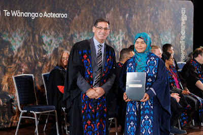 Photo from the TWoA Tāmaki Makaurau 2023 November Graduations (Ceremony 2 @ 6pm), held at the Due Drop Events Centre, Manukau, Auckland, New Zealand on Tuesday, 28 November, 2023. Photo: Mike Walen / KeyImagery Photography. Copyright: © Te Wānanga o Aotearoa.