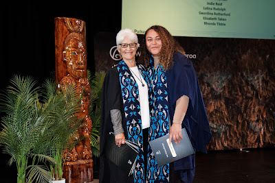 Photo from the TWoA Whirikoka 2023 Graduation (Gisborne), held at the War Memorial Theatre, Gisborne, East Coast, New Zealand on Wednesday 5 April, 2023. Photo by Mike Walen / KeyImagery Photography. Copyright: © Te Wānanga o Aotearoa.