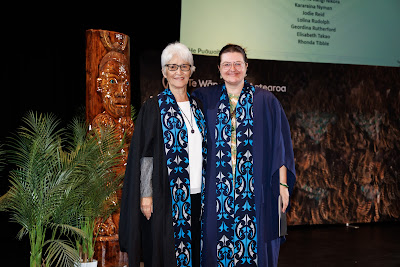 Photo from the TWoA Whirikoka 2023 Graduation (Gisborne), held at the War Memorial Theatre, Gisborne, East Coast, New Zealand on Wednesday 5 April, 2023. Photo by Mike Walen / KeyImagery Photography. Copyright: © Te Wānanga o Aotearoa.