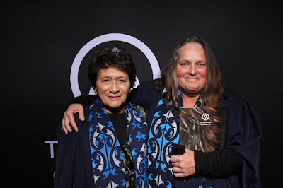 Photo from the TWoA Tainui 2018 Graduations (Ceremony 1),  held at Hamilton Boys' High School, Hamilton, New Zealand. Taken: Thursday 19 April 2018. Photo: InstaBooth by KeyImagery. Copyright: © Te Wananga o Aotearoa.