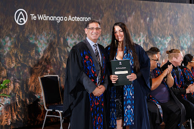 Photo from the TWoA Tāmaki Makaurau 2023 November Graduations (Ceremony 2 @ 6pm), held at the Due Drop Events Centre, Manukau, Auckland, New Zealand on Tuesday, 28 November, 2023. Photo: Mike Walen / KeyImagery Photography. Copyright: © Te Wānanga o Aotearoa.