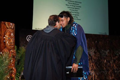 Photo from the TWoA Whirikoka 2023 Graduation (Gisborne), held at the War Memorial Theatre, Gisborne, East Coast, New Zealand on Wednesday 5 April, 2023. Photo by Mike Walen / KeyImagery Photography. Copyright: © Te Wānanga o Aotearoa.