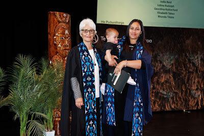 Photo from the TWoA Whirikoka 2023 Graduation (Gisborne), held at the War Memorial Theatre, Gisborne, East Coast, New Zealand on Wednesday 5 April, 2023. Photo by Mike Walen / KeyImagery Photography. Copyright: © Te Wānanga o Aotearoa.