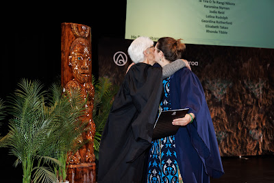 Photo from the TWoA Whirikoka 2023 Graduation (Gisborne), held at the War Memorial Theatre, Gisborne, East Coast, New Zealand on Wednesday 5 April, 2023. Photo by Mike Walen / KeyImagery Photography. Copyright: © Te Wānanga o Aotearoa.