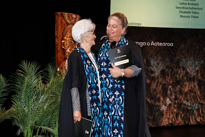 Photo from the TWoA Whirikoka 2023 Graduation (Gisborne), held at the War Memorial Theatre, Gisborne, East Coast, New Zealand on Wednesday 5 April, 2023. Photo by Mike Walen / KeyImagery Photography. Copyright: © Te Wānanga o Aotearoa.