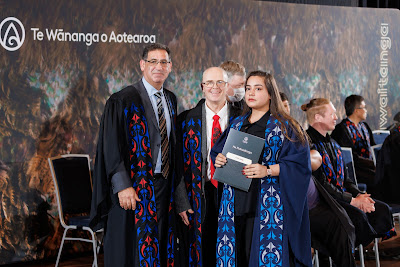 Photo from the TWoA Tāmaki Makaurau 2023 November Graduations (Ceremony 2 @ 6pm), held at the Due Drop Events Centre, Manukau, Auckland, New Zealand on Tuesday, 28 November, 2023. Photo: Mike Walen / KeyImagery Photography. Copyright: © Te Wānanga o Aotearoa.