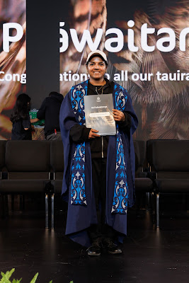 Photo from Ceremony 4 of the TWoA Tāmaki Makaurau 2025 Graduations (May 2025) held at the Mangere Arts Centre in Auckland, New Zealand on Tuesday, 27 May, 2025. Photo by Mike Walen / KeyImagery Photography. Copyright: © 2025 Te Wānanga o Aotearoa.