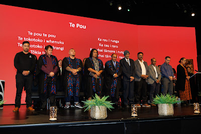 Photo from Ceremony 1 of the TWoA Tāmaki Makaurau 2025 Graduations (May 2025) held at the Mangere Arts Centre in Auckland, New Zealand on Monday, 26 May, 2025. Photo by Mike Walen / KeyImagery Photography. Copyright: © 2025 Te Wānanga o Aotearoa.