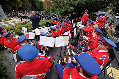 Photo from the Anzac Day 2024 Civic Service held at Memorial Park in Hamilton, Waikato, New Zealand on Thursday, 25 April, 2024. Photography by Mike Walen / KeyImagery Photography. Copyright: © Hamilton City Council.