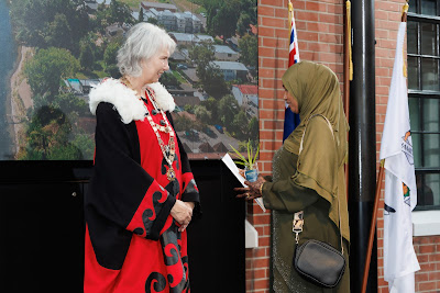 Photo from the HCC NZ Citizenship Ceremony 1 (Morning) held at The Atrium, Wintec/Te Pukenga, Hamilton, Waikato, New Zealand at 10:00am on Monday, 15 April, 2024. Photo: Mike Walen / KeyImagery Photography. Copyright: © Hamilton City Council.