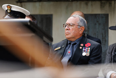 Photo from the Anzac Day 2024 Civic Service held at Memorial Park in Hamilton, Waikato, New Zealand on Thursday, 25 April, 2024. Photography by Mike Walen / KeyImagery Photography. Copyright: © Hamilton City Council.