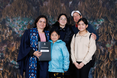 Photo from the TWoA Tāmaki Makaurau 2023 Graduations (Ceremony 3 @ 8pm), held at the Due Drop Events Centre, Manukau, Auckland, New Zealand on Wednesday, 7 June, 2023. Photo: Mike Walen / KeyImagery Photography. Copyright: © Te Wānanga o Aotearoa.