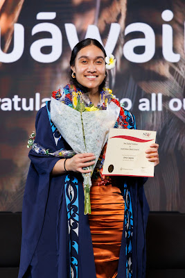 Photo from Ceremony 5 of the TWoA Tāmaki Makaurau 2025 Graduations (May 2025) held at the Mangere Arts Centre in Auckland, New Zealand on Tuesday, 27 May, 2025. Photo by Mike Walen / KeyImagery Photography. Copyright: © 2025 Te Wānanga o Aotearoa.