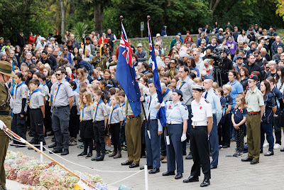 Photo from the Anzac Day 2024 Civic Service held at Memorial Park in Hamilton, Waikato, New Zealand on Thursday, 25 April, 2024. Photography by Mike Walen / KeyImagery Photography. Copyright: © Hamilton City Council.
