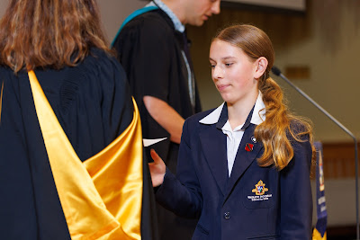 Photo from the Waikato Diocesan Junior Prize-giving 2022 event held at Waikato Diocesan School for Girls, Hamilton, New Zealand, on Tuesday, 13 December, 2022.  Photo: Mike Walen / KeyImagery Photography. Copyright © Waikato Diocesan School for Girls.
