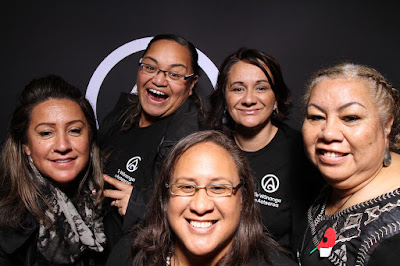 Photo from the TWoA Tainui 2018 Graduations (Ceremony 1),  held at Hamilton Boys' High School, Hamilton, New Zealand. Taken: Thursday 19 April 2018. Photo: InstaBooth by KeyImagery. Copyright: © Te Wananga o Aotearoa.