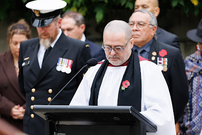 Photo from the Anzac Day 2024 Civic Service held at Memorial Park in Hamilton, Waikato, New Zealand on Thursday, 25 April, 2024. Photography by Mike Walen / KeyImagery Photography. Copyright: © Hamilton City Council.