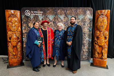 Photo from the TWoA Waiariki 2023 Graduations (Waiwhero), held at Te Puia, Rotorua, Bay of Plenty, New Zealand on Friday, 12 May, 2023. Photo: Mike Walen / KeyImagery Photography. Copyright: © Te Wānanga o Aotearoa.
