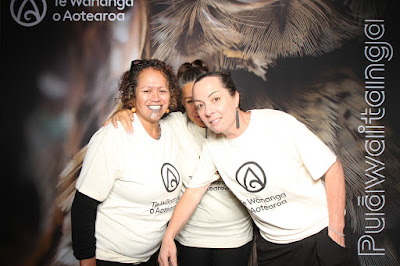 Booth photo from the TWoA Tainui 2025 Graduations (Ceremony 1 @ 10am) held at Claudelands Event Centre in Hamilton, Waikato, New Zealand on Tuesday, 29 April, 2025. Photography by InstaBooth / KeyImagery Photography. Copyright: © 2025 Te Wānanga o Aotearoa.