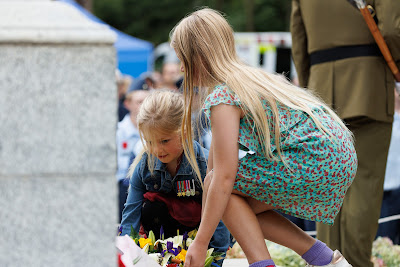 Photo from the Anzac Day 2024 Civic Service held at Memorial Park in Hamilton, Waikato, New Zealand on Thursday, 25 April, 2024. Photography by Mike Walen / KeyImagery Photography. Copyright: © Hamilton City Council.