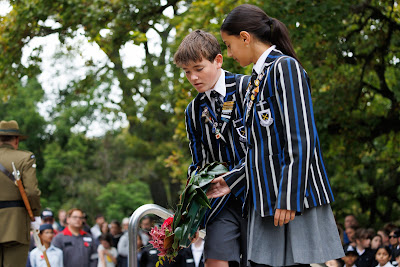 Photo from the Anzac Day 2024 Civic Service held at Memorial Park in Hamilton, Waikato, New Zealand on Thursday, 25 April, 2024. Photography by Mike Walen / KeyImagery Photography. Copyright: © Hamilton City Council.