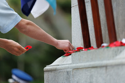 Photo from the Anzac Day 2024 Civic Service held at Memorial Park in Hamilton, Waikato, New Zealand on Thursday, 25 April, 2024. Photography by Mike Walen / KeyImagery Photography. Copyright: © Hamilton City Council.