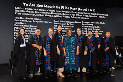 Photo from the TWoA Tāmaki Makaurau 2024 Graduations (Ceremony 3 @ 2pm), held at Church Unlimited, Glendene, Auckland, New Zealand on Tuesday, 25 June, 2024. Photo: Mike Walen / KeyImagery Photography. Copyright: © Te Wānanga o Aotearoa.