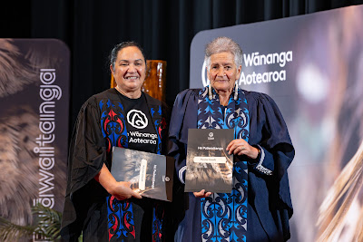 Photo from the TWoA Whirikoka 2024 Graduation (Gisborne), held at the War Memorial Theatre, Gisborne, East Coast, New Zealand on Wednesday, 16 April, 2025. Photo by Alick Saunders for KeyImagery Photography. Copyright: © 2025 Te Wānanga o Aotearoa.