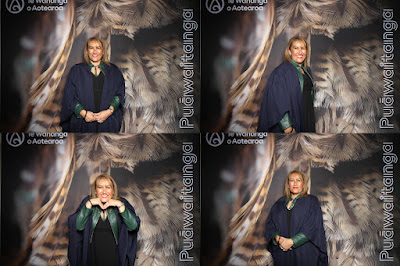 Booth photo from the TWoA Tainui 2025 Graduations (Ceremony 1 @ 10am) held at Claudelands Event Centre in Hamilton, Waikato, New Zealand on Tuesday, 29 April, 2025. Photography by InstaBooth / KeyImagery Photography. Copyright: © 2025 Te Wānanga o Aotearoa.