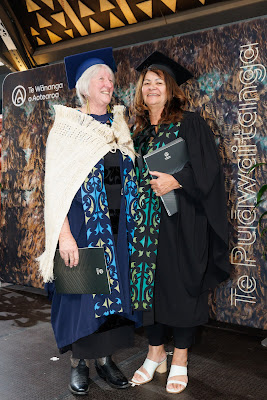 Photo from the TWoA Waiariki 2023 Graduations (Waiwhero), held at Te Puia, Rotorua, Bay of Plenty, New Zealand on Friday, 12 May, 2023. Photo: Mike Walen / KeyImagery Photography. Copyright: © Te Wānanga o Aotearoa.