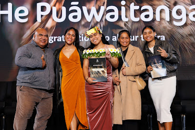 Photo from Ceremony 5 of the TWoA Tāmaki Makaurau 2025 Graduations (May 2025) held at the Mangere Arts Centre in Auckland, New Zealand on Tuesday, 27 May, 2025. Photo by Mike Walen / KeyImagery Photography. Copyright: © 2025 Te Wānanga o Aotearoa.