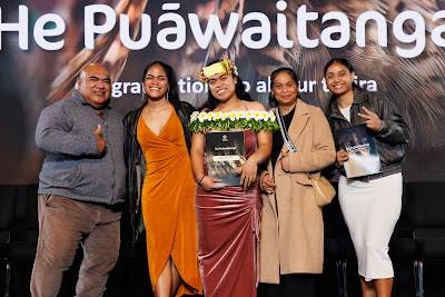 Photo from Ceremony 5 of the TWoA Tāmaki Makaurau 2025 Graduations (May 2025) held at the Mangere Arts Centre in Auckland, New Zealand on Tuesday, 27 May, 2025. Photo by Mike Walen / KeyImagery Photography. Copyright: © 2025 Te Wānanga o Aotearoa.