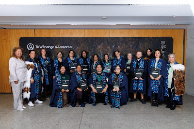 Photo from the TWoA Tāmaki Makaurau 2023 Graduations (Ceremony 4 @ 10am), held at the Due Drop Events Centre, Manukau, Auckland, New Zealand on Thursday, 8 June, 2023. Photo: Mike Walen / KeyImagery Photography. Copyright: © Te Wānanga o Aotearoa.