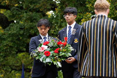 Photo from the Anzac Day 2024 Civic Service held at Memorial Park in Hamilton, Waikato, New Zealand on Thursday, 25 April, 2024. Photography by Mike Walen / KeyImagery Photography. Copyright: © Hamilton City Council.